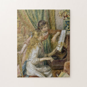 Two Girls at the Piano by Renoir Jigsaw Puzzle