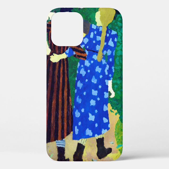 Two Girls, Edouard Vuillard Case-Mate iPhone Case (Back)