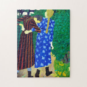 Two Girls, Edouard Vuillard Jigsaw Puzzle
