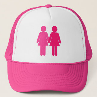 Two Girls In Love Trucker Hat