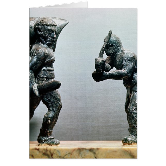 Two gladiators in combat (Front)
