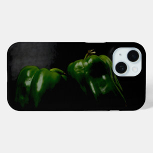 Two Green Peppers iphcna iPhone 15 Case