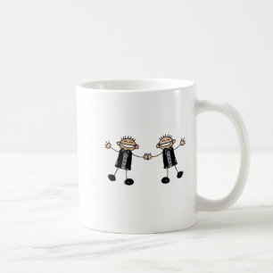 Two Grooms Dancing Happy Coffee Mug
