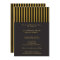 Two Grooms-Gay Wedding Gold  Invitation