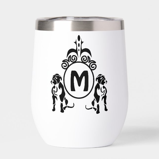 Two Guard Dog Monogram (Back)