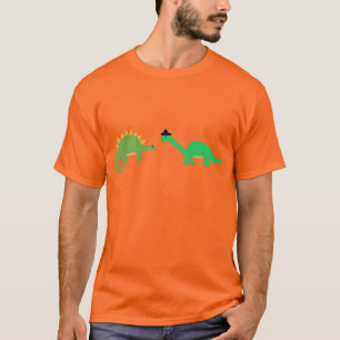 Two Halloween Dinosaurs apparel T-Shirt
