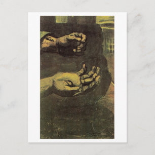 Two Hands (F66) Van Gogh Fine Art Postcard
