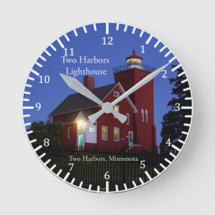 Two Harbours Lighthouse clock