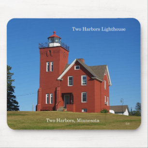 Two Harbours Lighthouse mousepad