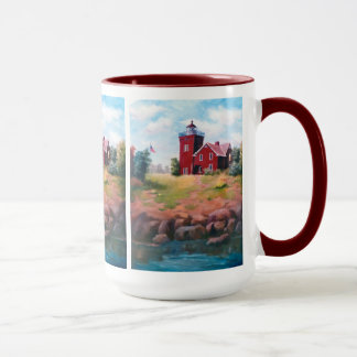 Two Harbours Lighthouse Mug