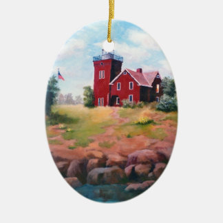 Two Harbours Lighthouse Ornament