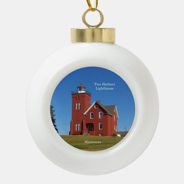 Two Harbours Lighthouse ornament (Front)