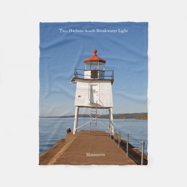 Two Harbours South Breakwater Light blanket (Front)