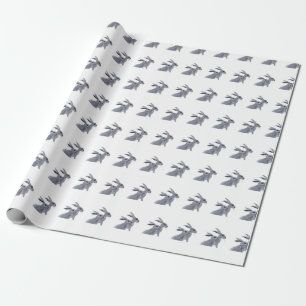 TWO HARES WRAPPING PAPER
