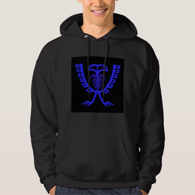 Two Headed Blue Eagle Hoodie (Front)