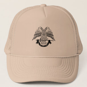 Two-headed eagle as Masonic symbol Trucker Hat