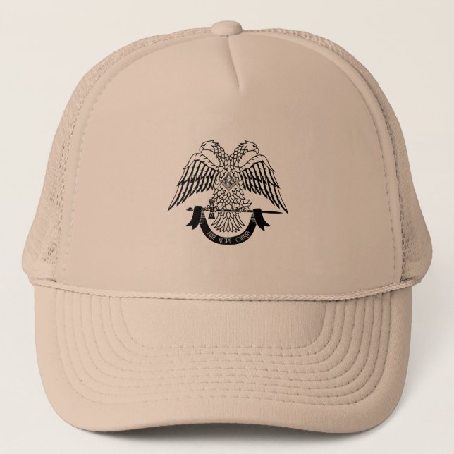 Two-headed eagle as Masonic symbol Trucker Hat (Front)