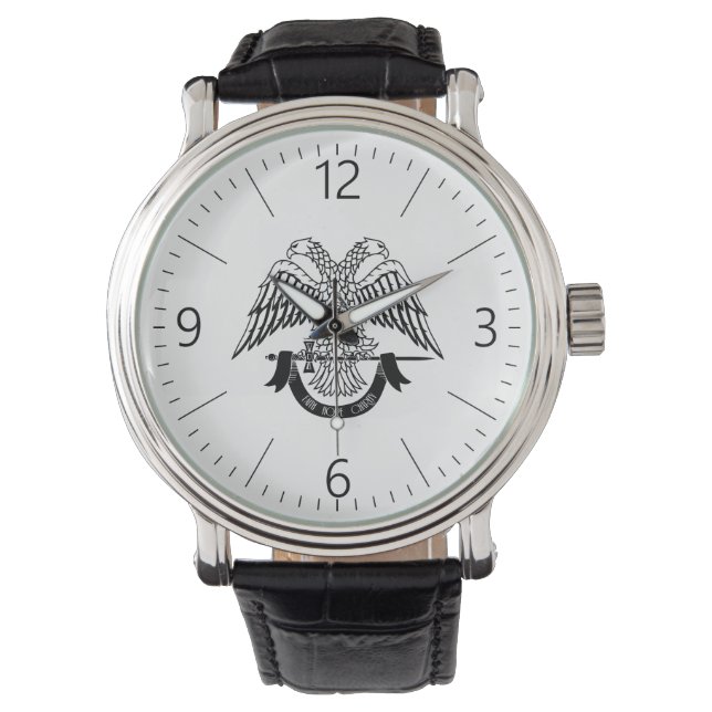 Two-headed eagle as Masonic symbol Watch (Front)