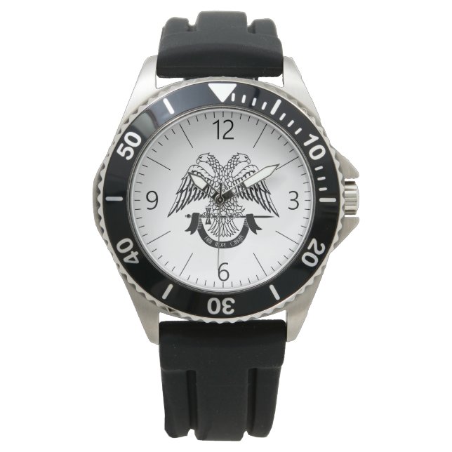 Two-headed eagle as Masonic symbol Watch (Front)