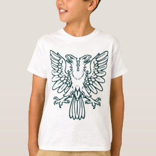 Two Headed Eagle - Dark Green T-Shirt