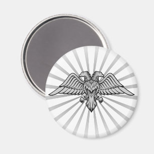 Two headed eagle magnet