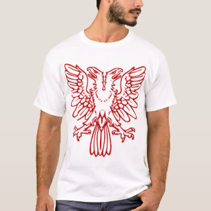 Two Headed Eagle - Ruby Red T-Shirt