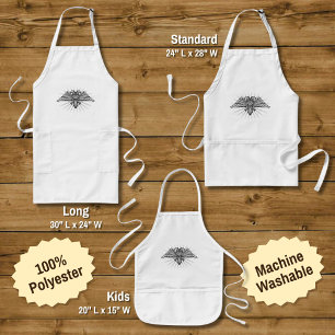 Two headed eagle standard apron