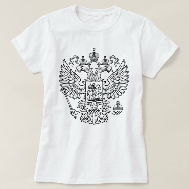 Two Headed Eagle T-Shirt (Design Front)
