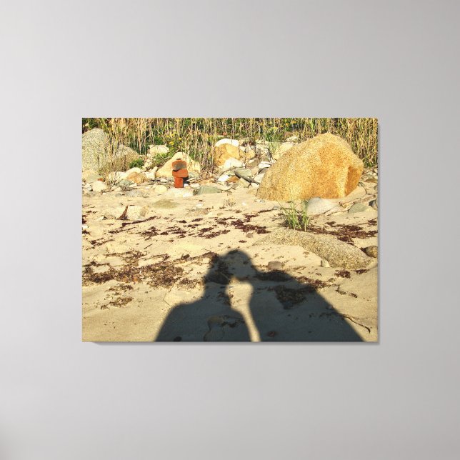 Two heads are better than canvas print (Front)