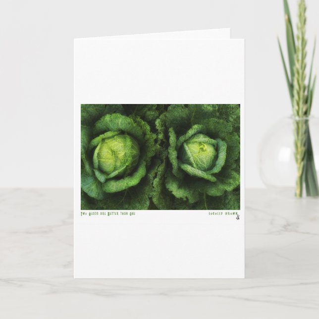 Two Heads Card (Front)