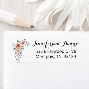 Two Heart One Love Rustic Arbor Roses Wedding
