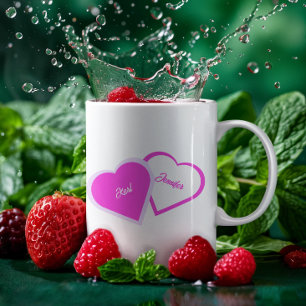 Two Hearts As One Combo Mug
