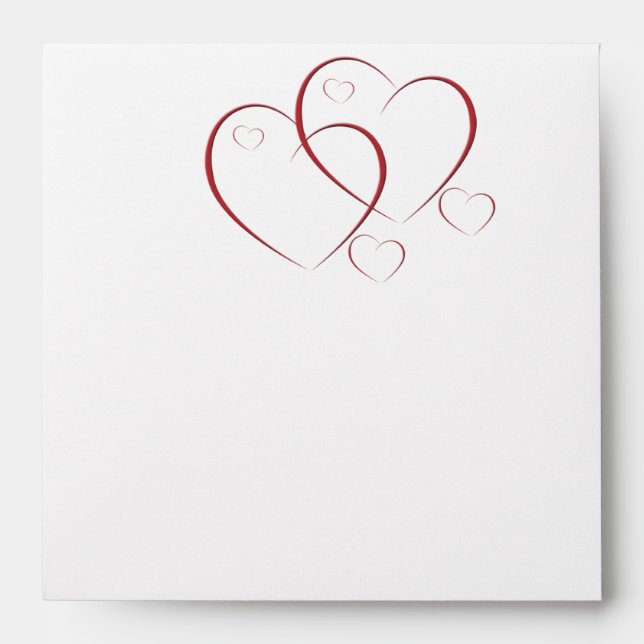 Two Hearts as One Envelope (Front)