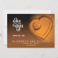 Two Hearts Beating As One - Gold (Version 5)