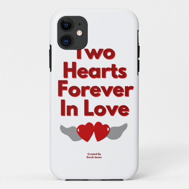 Two Hearts Forever In Love Apple iPhone 5/5S Case (Back)