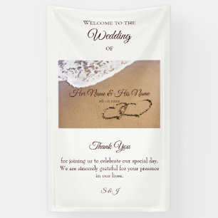 Two Hearts In The Sand Banner