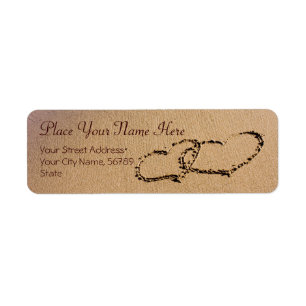 Two Hearts In The Sand Label
