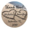 Two Hearts In The Sand Thank You Seals Stickers