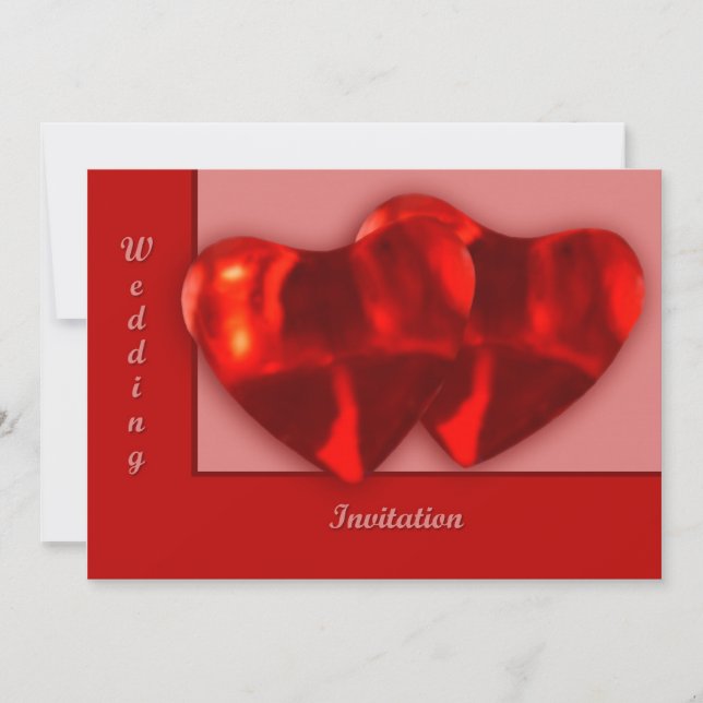 Two Hearts Invitation (Front)
