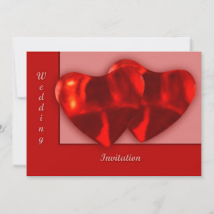 Two Hearts Invitation