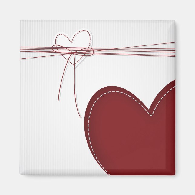 Two Hearts Magnet (Front)