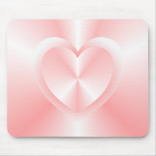 Two hearts mouse pad