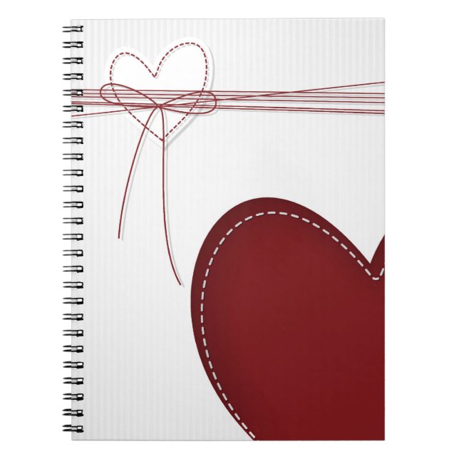 Two Hearts Notebook (Front)