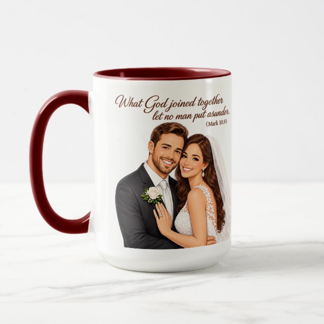 Two Hearts One Flesh Mug (Left)
