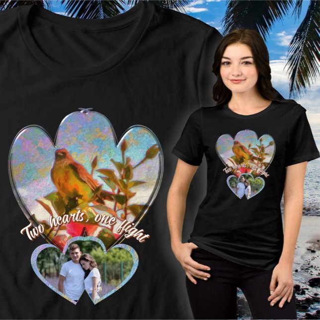 Two hearts, one flight 2338  Tri-Blend shirt (Creator Uploaded)