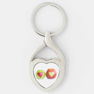 Two hearts One love Key Ring