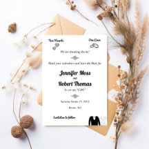 Two Hearts,One Love,Knotting the Tie Save the Date