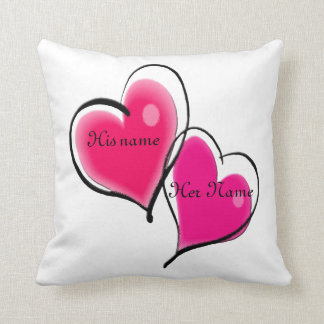 Two Hearts Pillow Template