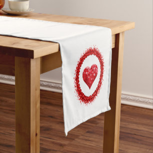 Two Hearts Table Runner