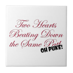 Two Hearts Tile
